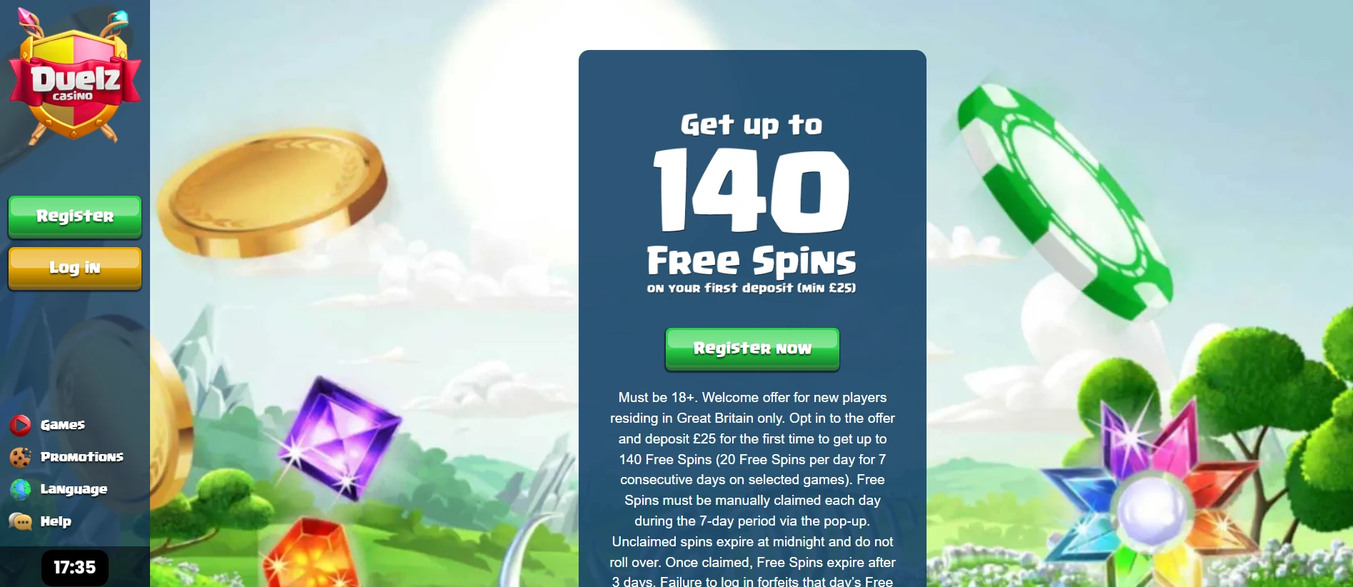 Duelz online casino